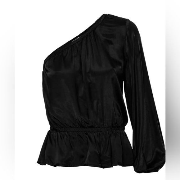 NATION LTD. KAMARI ONE SHOULDER - Size L - black - Picture 2 of 8